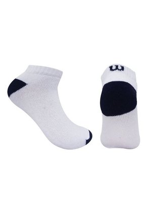 Media Unisex Tobillera Blanco Wilson Calcetines X3