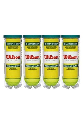 Pelotas Tennis X 3 Amarilla Wilson Regular Duty