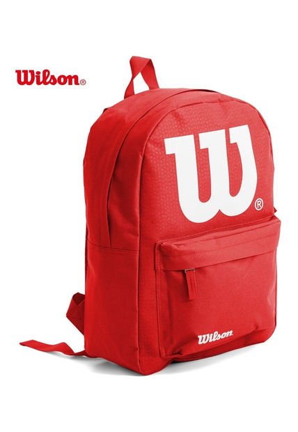 Morral Mochila Unisex Rojo Wilson Escolar Universitario