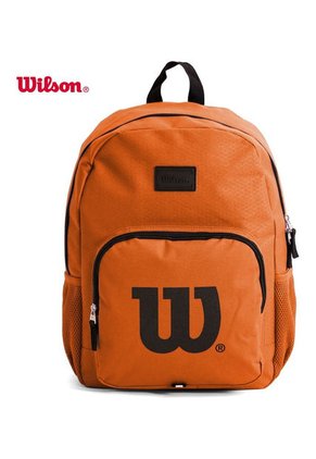 Morral Mochila Unisex Naranja Wilson Escolar Universitario