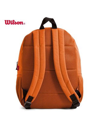 Morral Mochila Unisex Naranja Wilson Escolar Universitario
