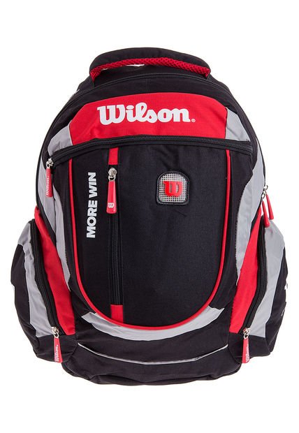 Morral Negro-Gris/rojo Wilson