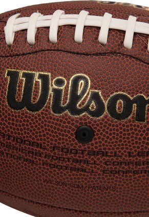 Balón de Fútbol Americano Café-Naranja Wilson Nfl Supergrip