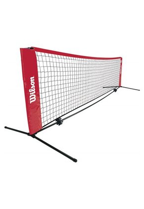 Red Malla De Tenis 3.2 Mts Wilson Con Postes Aluminio