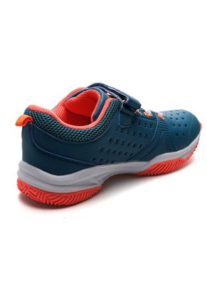 Tenis Lifestyle Azul Turquesa-Naranja-Blanco Wilson Kids Set