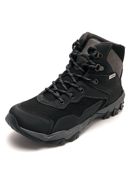 Bota Outdoor Negras-Gris Winner's