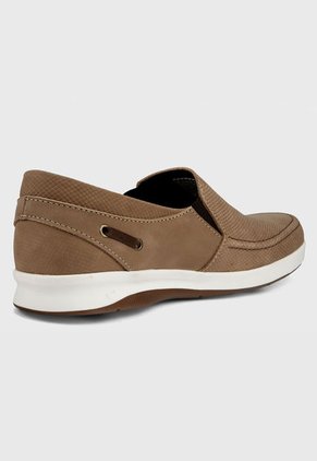Mocasín Marrón-Beige Worker
