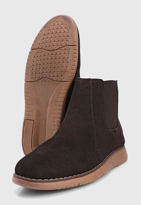 Bota Casual Café-Marrón Worker