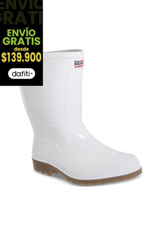 Botas Macha Baja R Sp-Pu Blanco Para Hombre Croydon Workman