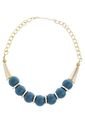Collar WOW Dorado-Azul Aguamarina de WOW