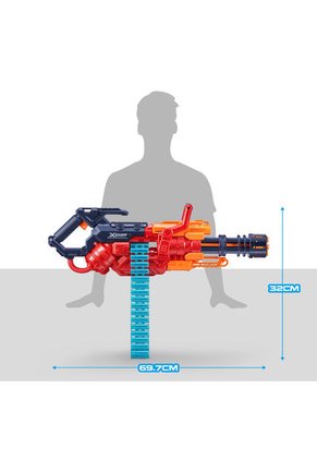 Lanzador Dardos Crusher 48 Dardos Xshot