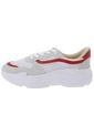 Tenis Lifestyle Blanco-Gris-Rojo XOOX Lyra de XOOX