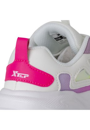 Tenis Deportivo Niña Xtep - Color Blanco Rosa