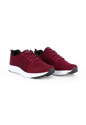 Tenis Running Para Hombre Marca Xtep, Color Vino Tinto