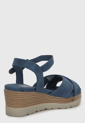Sandalia Plataforma Azul XTI