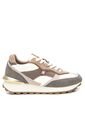TENIS CASUAL MUJER XTI BEIGE de XTI