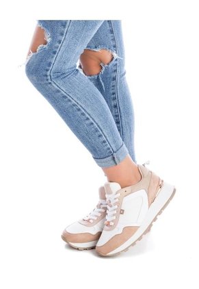 TENIS BEIGE XTI CANUTA