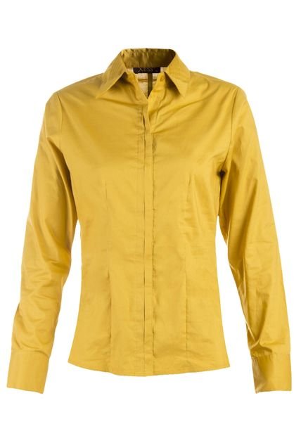 camisa color mostaza