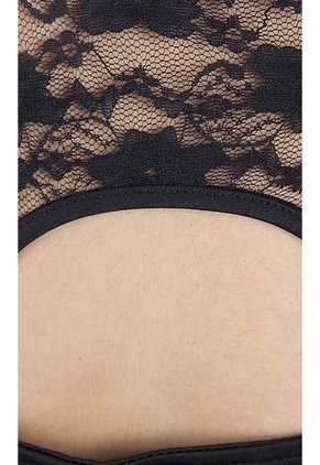 Vestido Xuss Blonda Negro