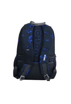 Morral Yolo Escolar Unisex Negro Azul
