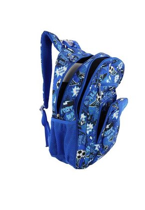 Morral Yolo Escolar Niño Azul Estampado