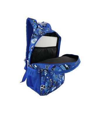 Morral Yolo Escolar Niño Azul Estampado