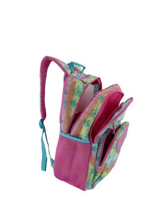 Morral Yolo Escolar Para Mujer Color Verde Multicolor