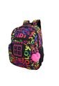 Morral Yolo Escolar Para Mujer Color Negro Multicolor de YOLO