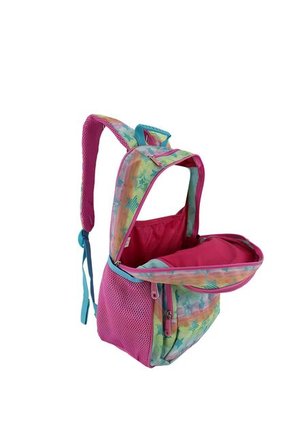 Morral Yolo Escolar Para Mujer Color Verde Multicolor
