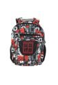 Morral Yolo Escolar Unisex Color  Gris Rojo de YOLO