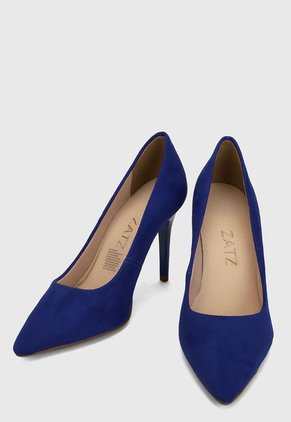 Tacón Alto Azul Zatz