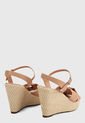 Sandalia Plataforma Nude-Beige Zatz de Zatz