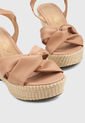 Sandalia Plataforma Nude-Beige Zatz de Zatz