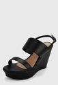 Sandalia Plataforma Negro Zatz de Zatz