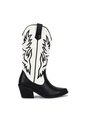 Bota Para Mujer 2657-Z22 TALCO X NEGRO ZAVATTY de Zavatty