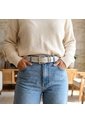 Correa Para Mujer BELT8-Z390 GRIS ZAVATTY de Zavatty