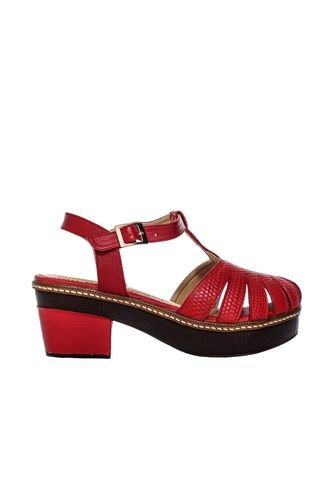 Sandalia Para Mujer S07-Z06 ROJO ZAVATTY Zavatty