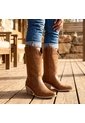 Bota Para Mujer 2658-Z22 TALCO X MIEL ZAVATTY de Zavatty