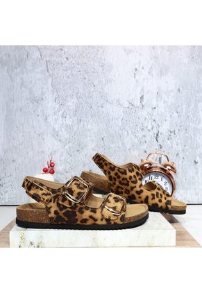 Sandalia Canoa Para Mujer 251018-Z718 ANIMAL PRINT ZAVATTY