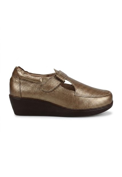 Mocasin Para Mujer H-ISABEL BRONCE LISO CUERO ZAVATTY