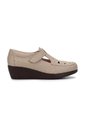 Mocasin Para Mujer H-LEIDY TAUPE CUERO ZAVATTY de Zavatty