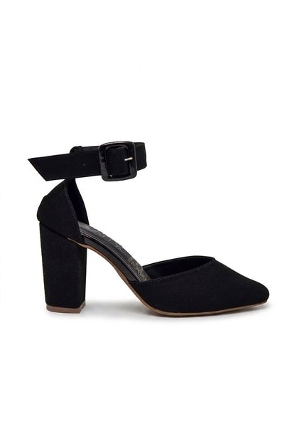 Tacon Para Mujer 5013-Z148 NEGRO NOBUCK ZAVATTY