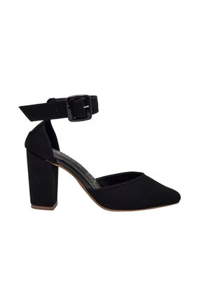 Tacon Para Mujer 5013-Z148 NEGRO NOBUCK ZAVATTY
