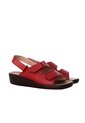 Plataforma Baja Para Mujer H-BELEN ROJO CUERO ZAVATTY de Zavatty