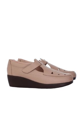 Mocasin Para Mujer H-LEIDY TAUPE CUERO ZAVATTY