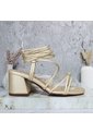 Sandalia Para Mujer Q230-Z471 CHAMPAÑA ZAVATTY de Zavatty