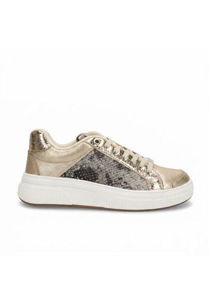 Tenis Para Mujer TAC1045 DORADO X FOLIA ZAVATTY