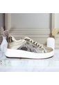 Tenis Para Mujer TAC1045 DORADO X FOLIA ZAVATTY de Zavatty