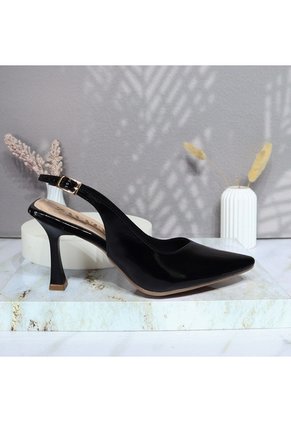 Tacon Para Mujer 2577-Z134 NEGRO CHAROL ZAVATTY