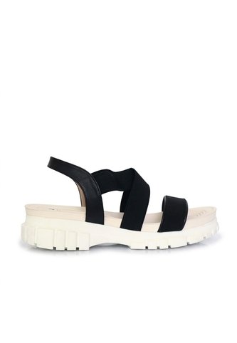 Sandalia Plana Para Mujer 9007-Z83 NEGRO ZAVATTY Zavatty